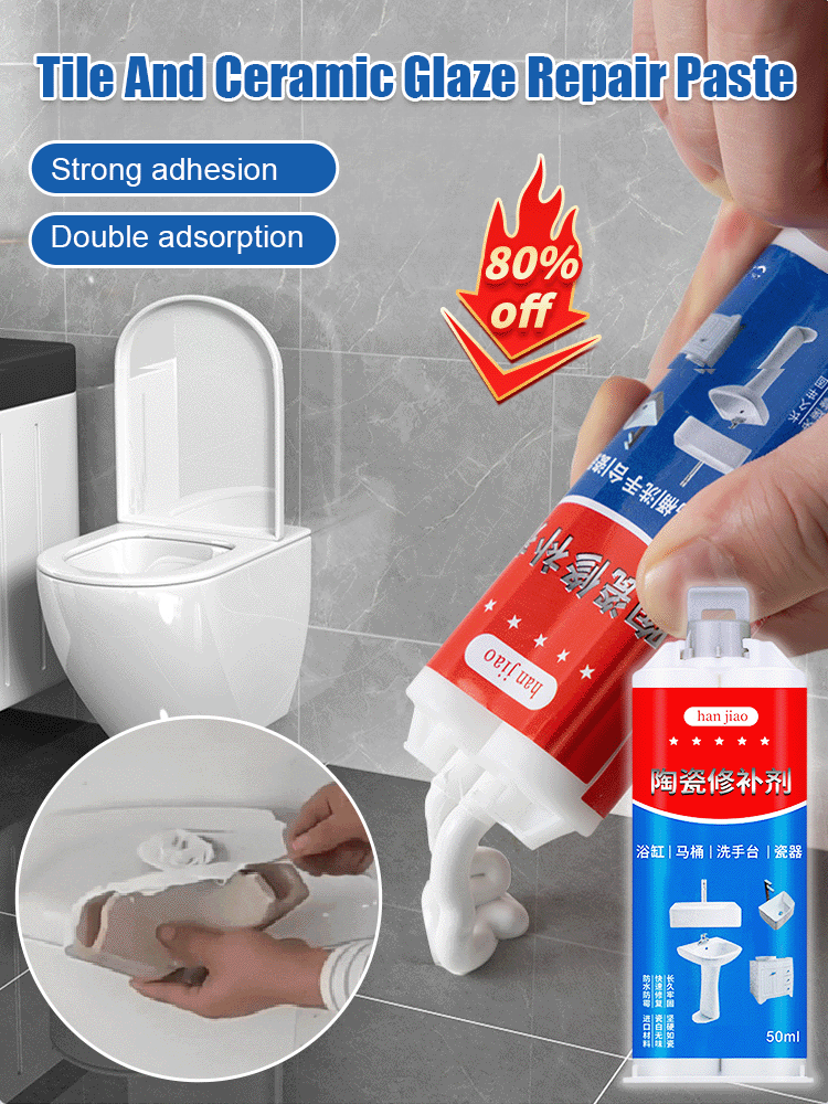 Tile and Ceramic Glaze Repair Paste | BUY 1 GET 1 FREE!