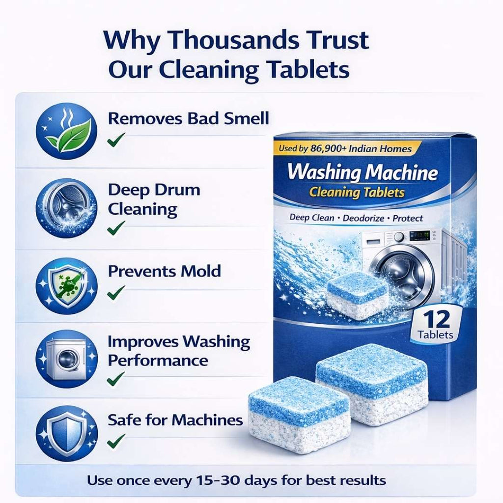 Washing Machine Cleaning Tablets | BUY 1 GET 1 FREE!!