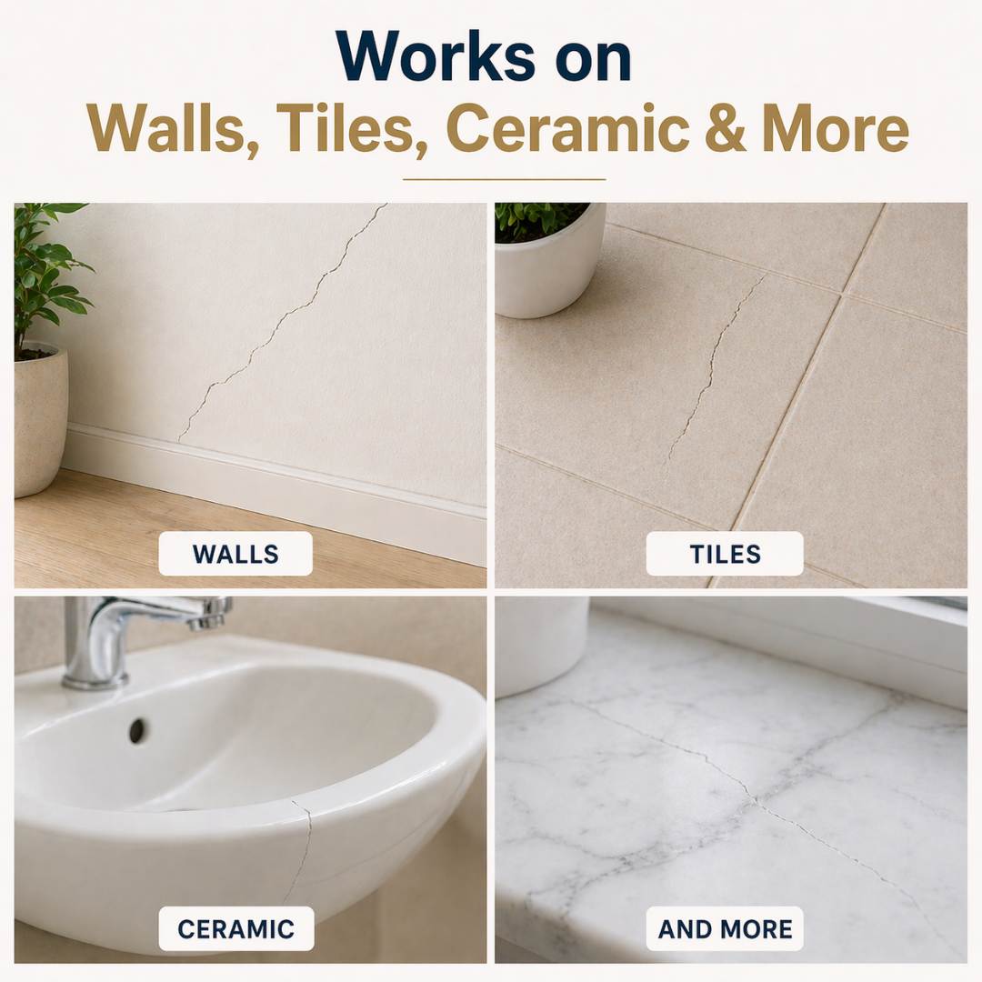 Wall, Tile & Ceramic Repair Ultra Paste