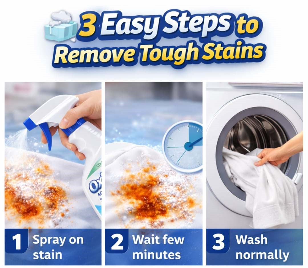 OxiForce Advanced Stain-Remover Spray | Color-Safe | BUY 1 GET 1 FREE!