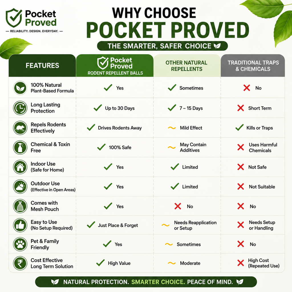 Natural Rodent and Pest Repellent Balls | BUY 1 GET 1 FREE!