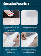 Tile and Ceramic Glaze Repair Paste | BUY 1 GET 1 FREE!
